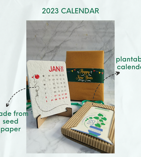 Plantable calendar | Seed paper calendar