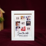 Customized Couple's Journey wooden frame