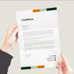 Customize Letter Heads || Multi Color Letterheads